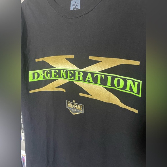 WWE D-Generation X Wrestling Black Graphic Tee - Picture 2 of 4